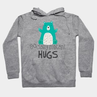 Socially Distant Bear Hug Hoodie